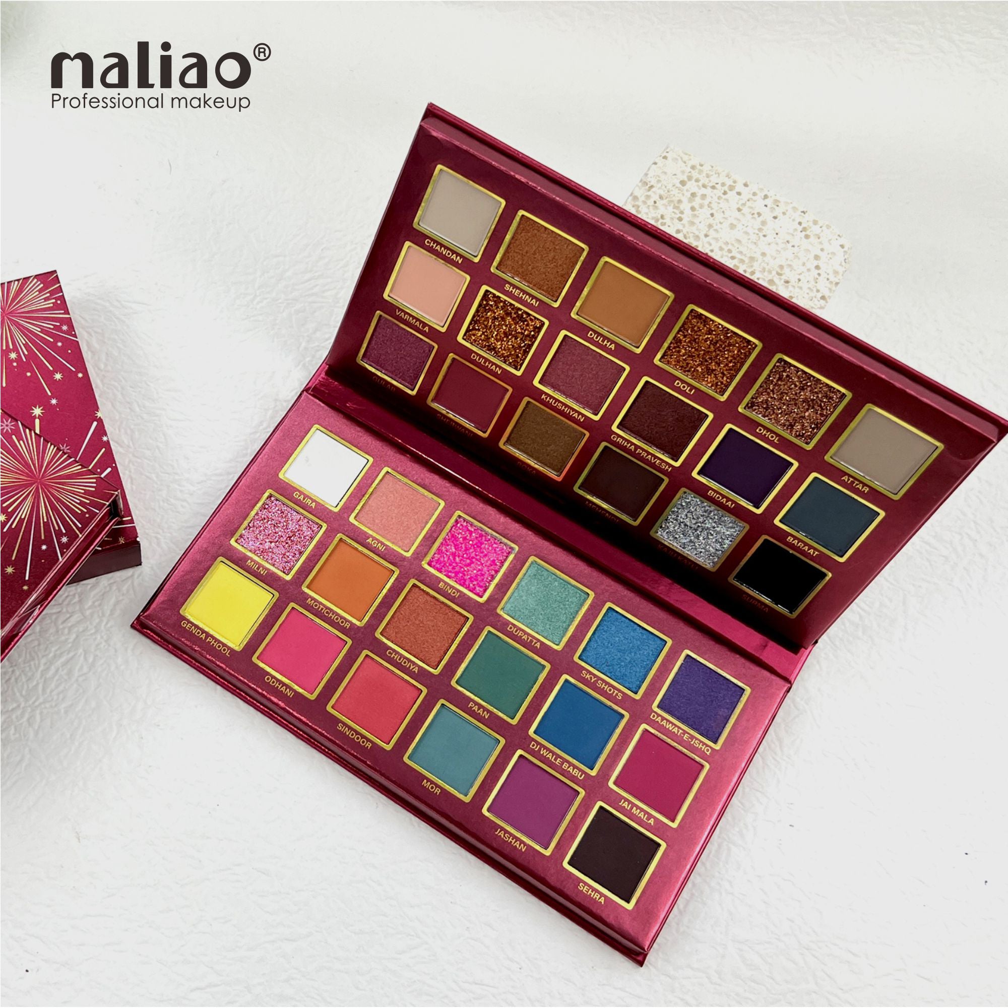Maliao Classic Couleurs 36 Colors Ark Makeup Revolution Palette - Maliao Makeup
